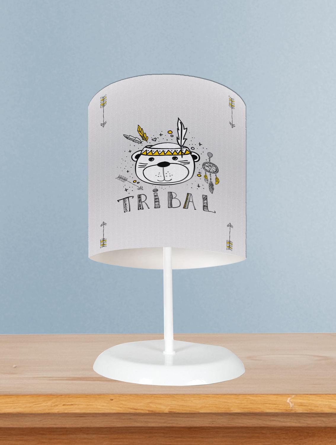MEKTA%20HOME%20BEBEK%20VE%20ÇOCUK%20ODASI%20Tribal%20Desenli%20Abajur