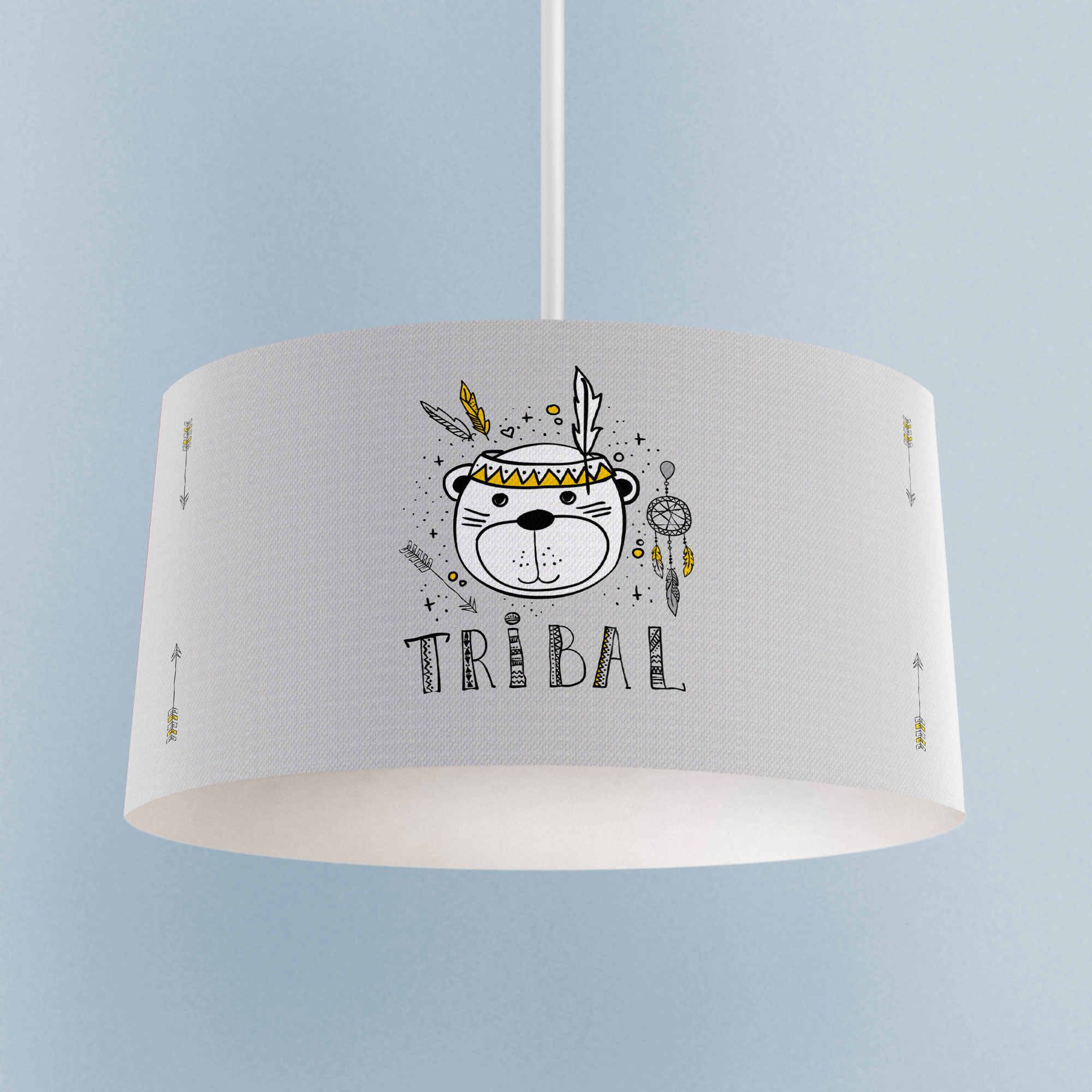 MEKTA%20HOME%20BEBEK%20VE%20ÇOCUK%20ODASI%20Tribal%20Desenli%20Avize