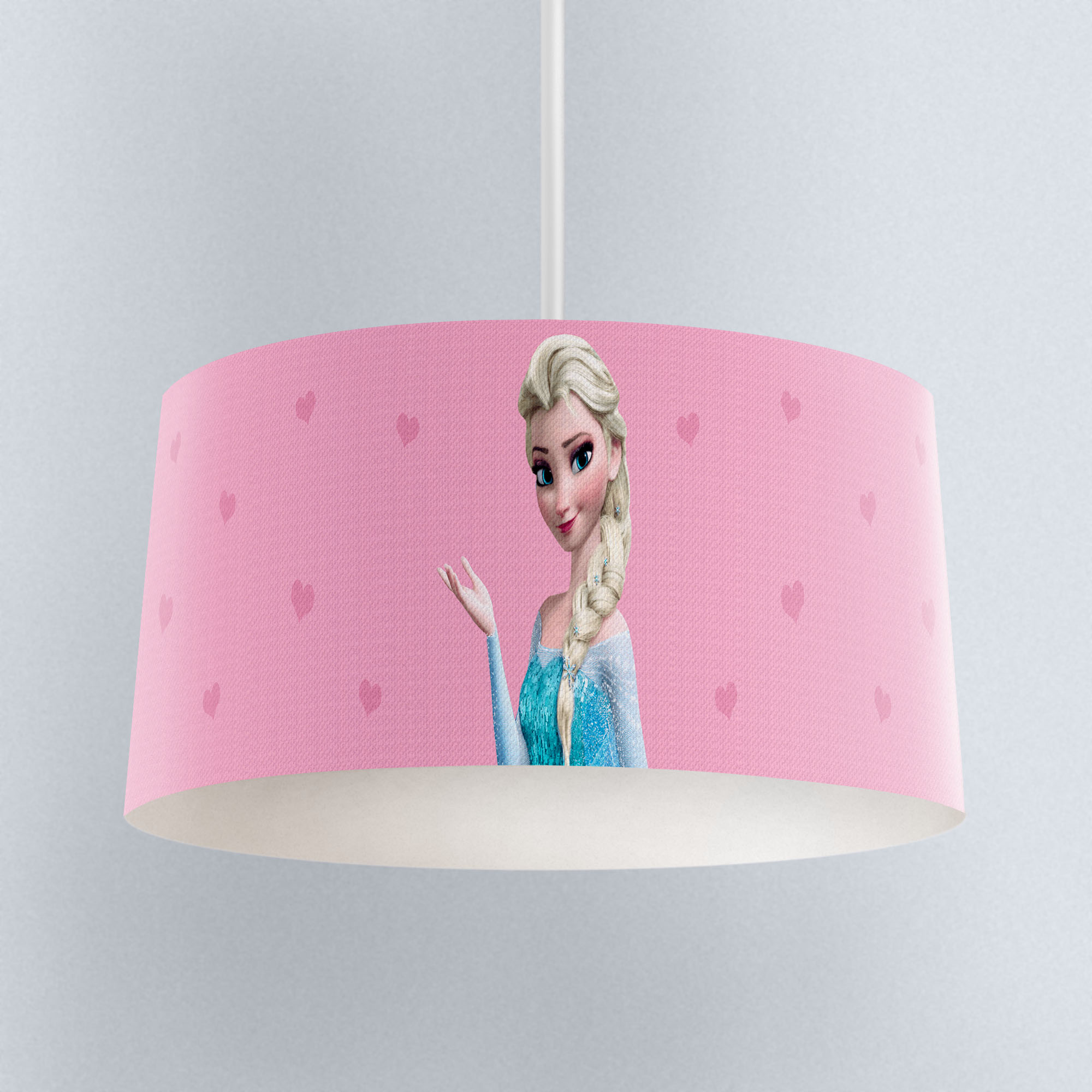 MEKTA%20HOME%20BEBEK%20VE%20ÇOCUK%20ODASI%20Pembe%20Elsa%20Desenli%20Avize