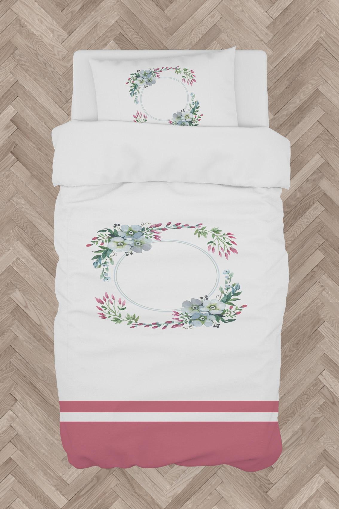 MEKTA%20HOME%20BEBEK%20VE%20ÇOCUK%20ODASI%20Çiçek%20Desenli%20Nevresim%20Takımı