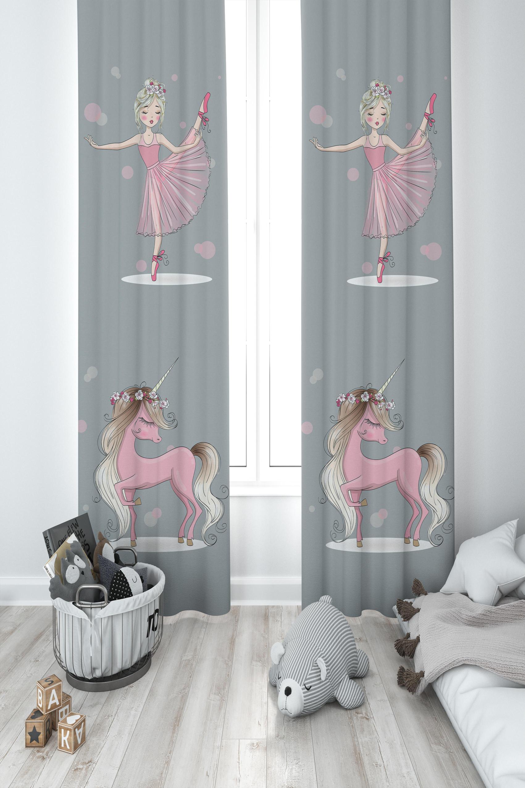MEKTA%20HOME%20BEBEK%20VE%20ÇOCUK%20ODASI%20Pembe%20Unicorn%20ve%20Kız%20Desenli%202%20Kanat%20Fon%20Perde