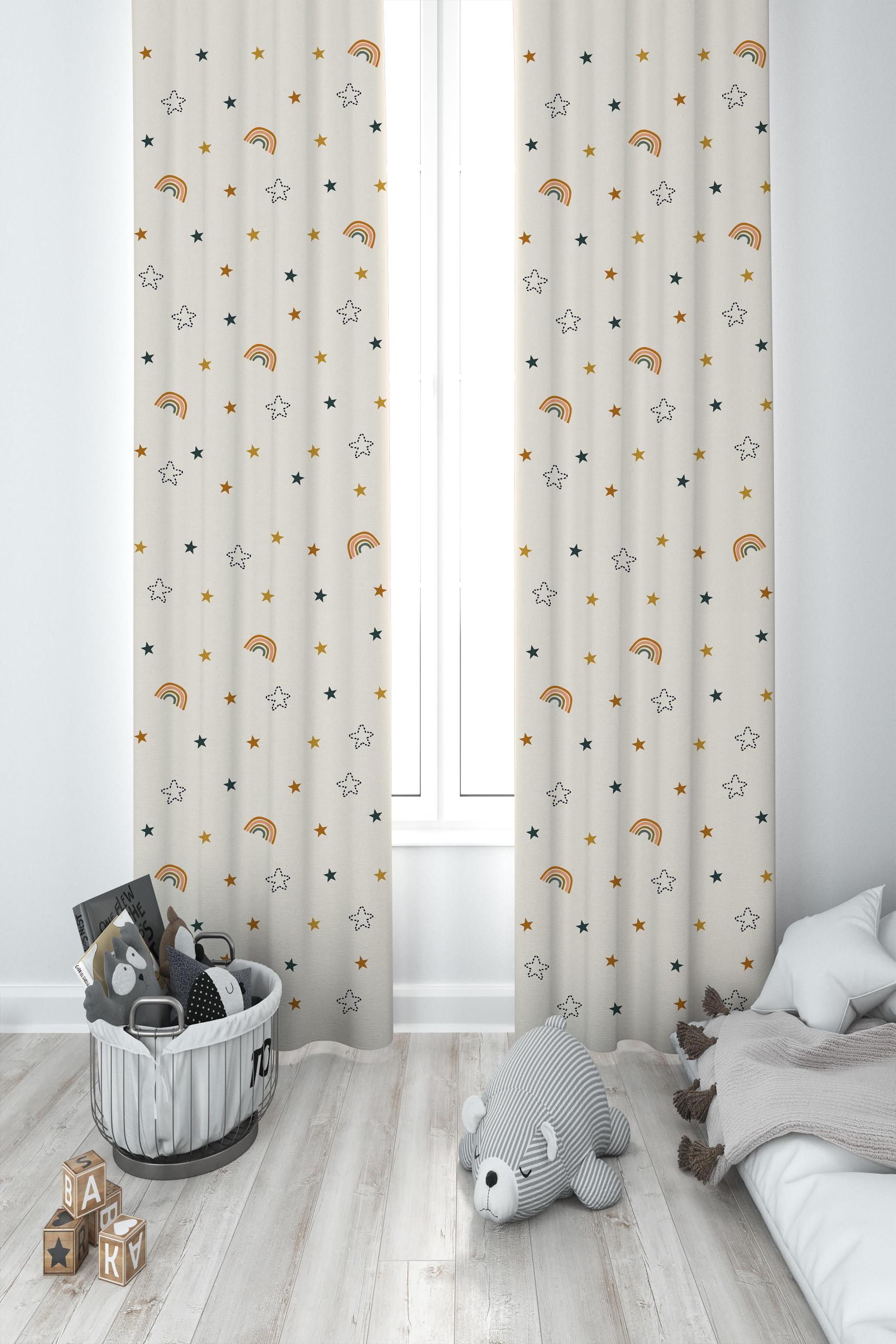 MEKTA%20HOME%20BEBEK%20VE%20ÇOCUK%20ODASI%20Soft%20Gökkuşağı%20ve%20Yol%20Desenli%202%20Kanat%20Fon%20Perde