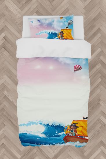 MEKTA HOME ÇOCUK ODASI TEK KİŞİLİK NEVRESİM TAKIMI