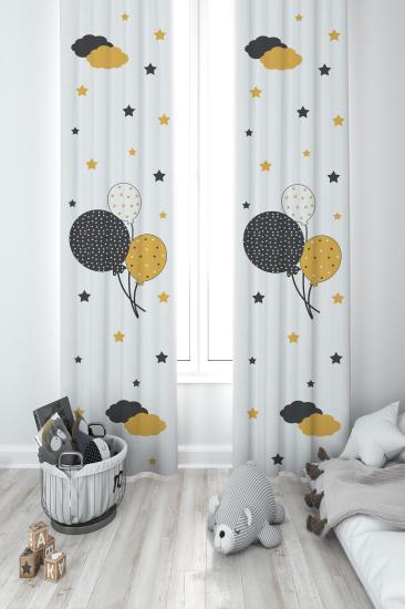 MEKTA HOME ÇOCUK ODASI FON PERDESİ