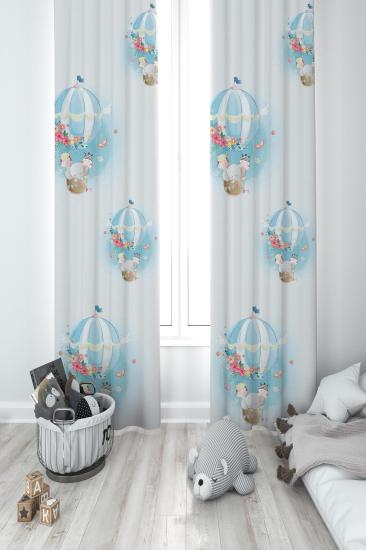 MEKTA HOME ÇOCUK ODASI FON PERDESİ