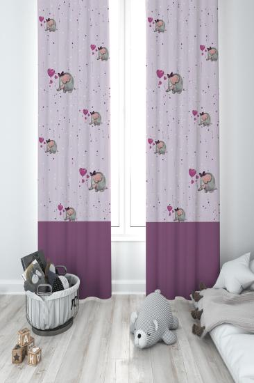 MEKTA HOME ÇOCUK ODASI FON PERDESİ