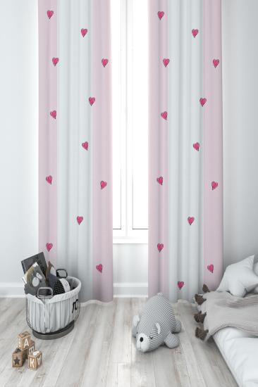 MEKTA HOME ÇOCUK ODASI FON PERDESİ