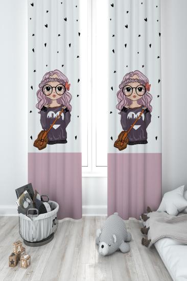 MEKTA HOME ÇOCUK ODASI FON PERDESİ