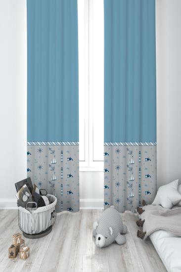 MEKTA HOME ÇOCUK ODASI FON PERDESİ