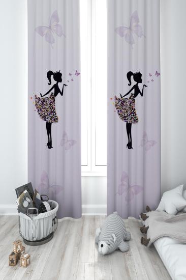 MEKTA HOME ÇOCUK ODASI FON PERDESİ