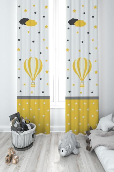 MEKTA HOME ÇOCUK ODASI FON PERDESİ