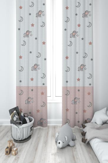 MEKTA HOME ÇOCUK ODASI FON PERDESİ