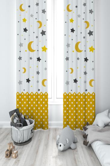 MEKTA HOME ÇOCUK ODASI FON PERDESİ