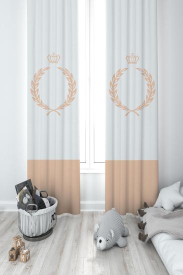MEKTA HOME ÇOCUK ODASI FON PERDESİ