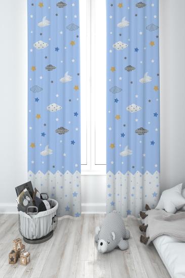 MEKTA HOME ÇOCUK ODASI FON PERDESİ