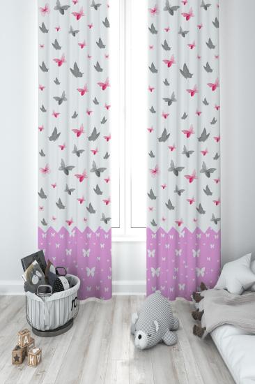 MEKTA HOME ÇOCUK ODASI FON PERDESİ