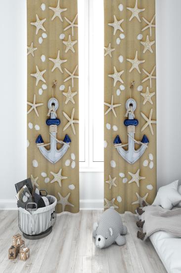 MEKTA HOME ÇOCUK ODASI FON PERDESİ