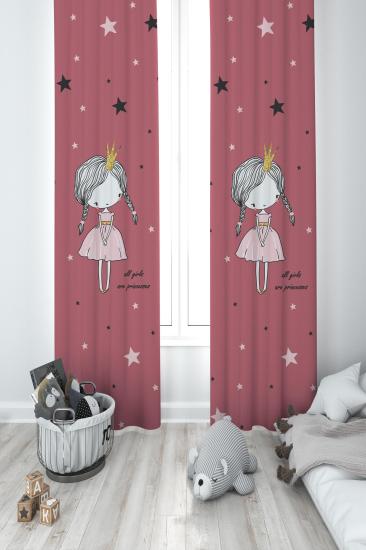 MEKTA HOME ÇOCUK ODASI FON PERDESİ