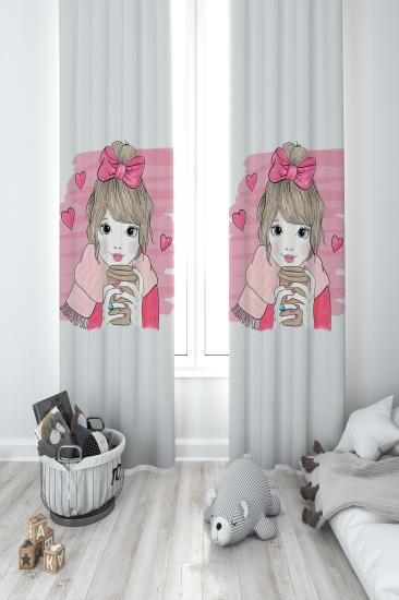 MEKTA HOME ÇOCUK ODASI FON PERDESİ