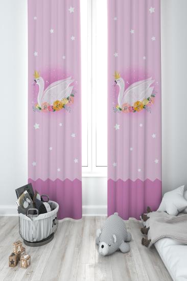 MEKTA HOME ÇOCUK ODASI FON PERDESİ