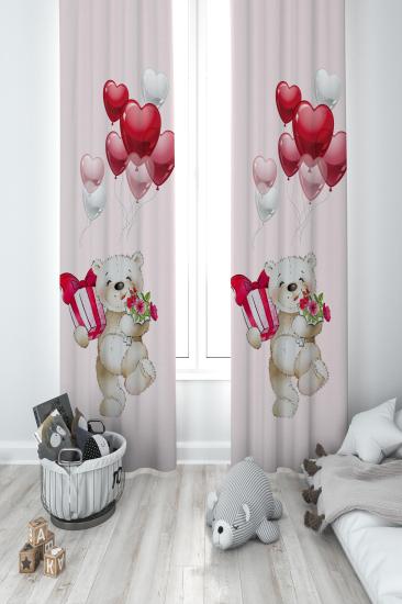 MEKTA HOME ÇOCUK ODASI FON PERDESİ