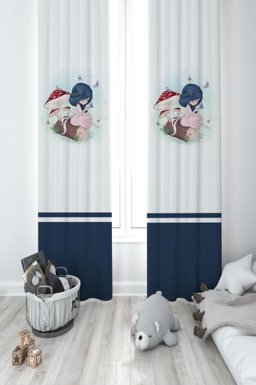 MEKTA HOME ÇOCUK ODASI FON PERDESİ