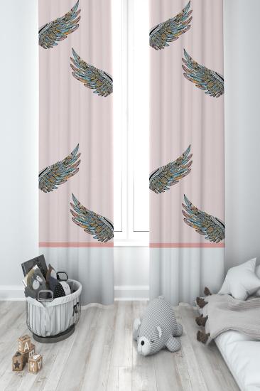 MEKTA HOME ÇOCUK ODASI FON PERDESİ