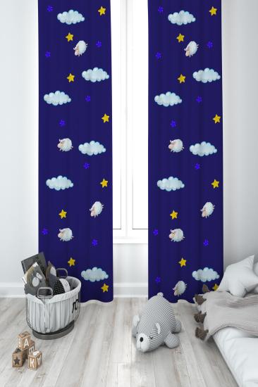 MEKTA HOME ÇOCUK ODASI FON PERDESİ