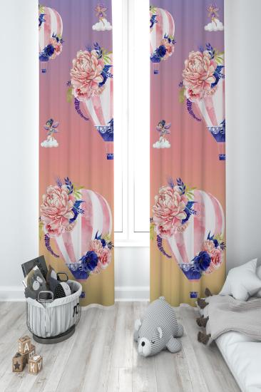 MEKTA HOME ÇOCUK ODASI FON PERDESİ