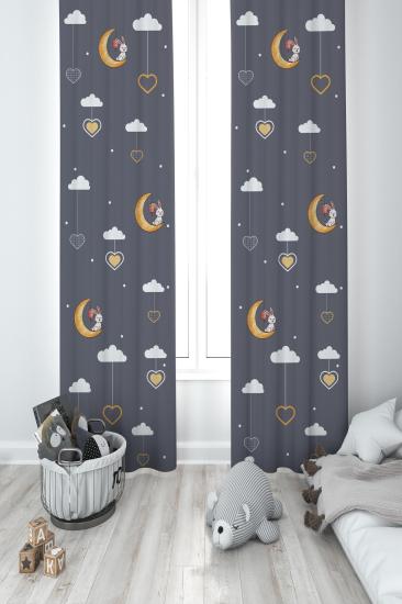 MEKTA HOME ÇOCUK ODASI FON PERDESİ