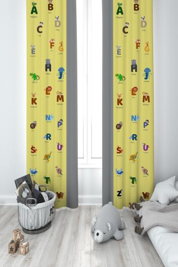 MEKTA HOME ÇOCUK ODASI FON PERDESİ