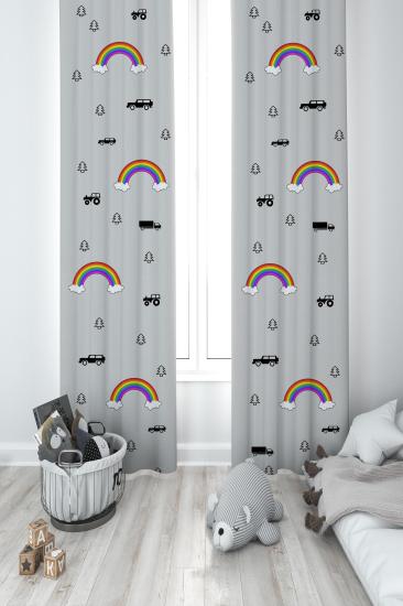 MEKTA HOME ÇOCUK ODASI FON PERDESİ