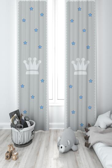 MEKTA HOME ÇOCUK ODASI FON PERDESİ