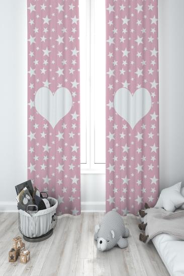 MEKTA HOME ÇOCUK ODASI FON PERDESİ