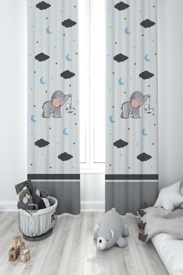 MEKTA HOME ÇOCUK ODASI FON PERDESİ