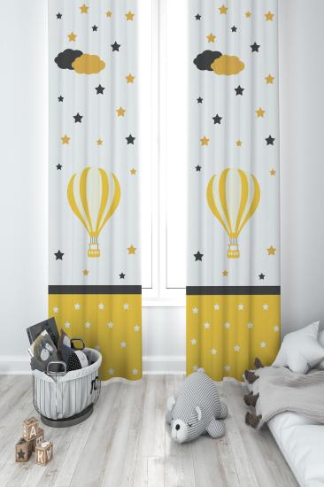 MEKTA HOME ÇOCUK ODASI FON PERDESİ