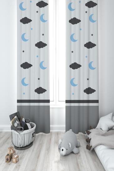 MEKTA HOME ÇOCUK ODASI FON PERDESİ