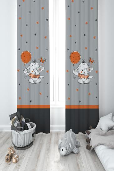 MEKTA HOME ÇOCUK ODASI FON PERDESİ