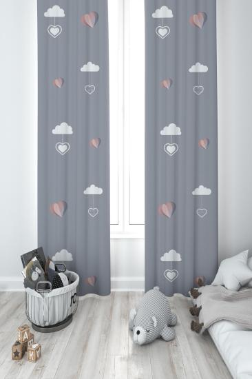 MEKTA HOME ÇOCUK ODASI FON PERDESİ