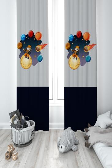MEKTA HOME ÇOCUK ODASI FON PERDESİ