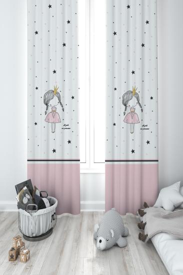 MEKTA HOME ÇOCUK ODASI FON PERDESİ