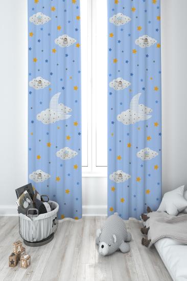 MEKTA HOME ÇOCUK ODASI FON PERDESİ