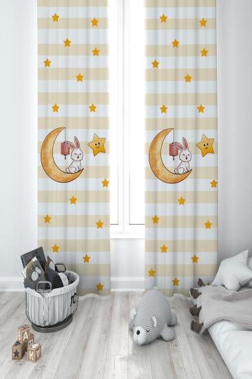 MEKTA HOME ÇOCUK ODASI FON PERDESİ