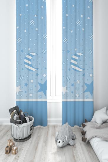 MEKTA HOME ÇOCUK ODASI FON PERDESİ