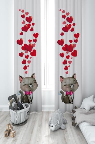 MEKTA HOME ÇOCUK ODASI FON PERDESİ