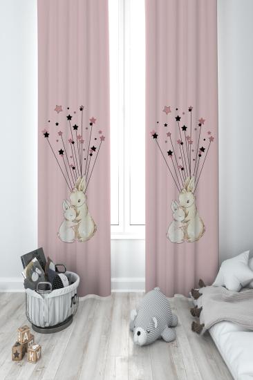 MEKTA HOME ÇOCUK ODASI FON PERDESİ
