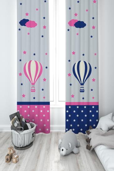 MEKTA HOME ÇOCUK ODASI FON PERDESİ