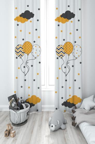 MEKTA HOME ÇOCUK ODASI FON PERDESİ