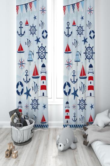 MEKTA HOME ÇOCUK ODASI FON PERDESİ