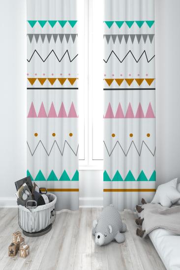MEKTA HOME ÇOCUK ODASI FON PERDESİ